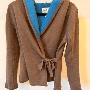 Title Nine Wrap Wool Sweater
